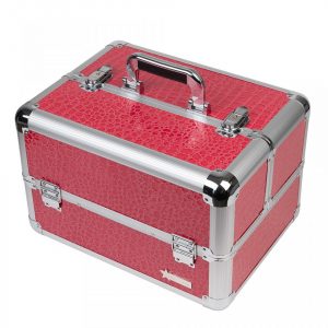 Geanta Manichiura din Aluminiu Fraulein38, Pink