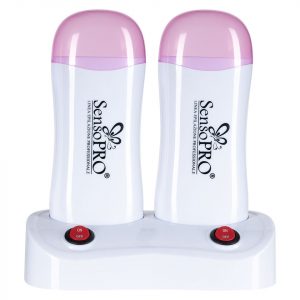 Incalzitor ceara dublu cu suport SensoPRO Italia, Roz