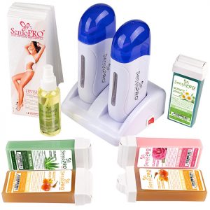 Kit Epilare Double Action + CADOU Rezerva Ceara aplicator ingust