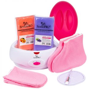 Kit Parafina cu incalzitor parafina SensoPRO + accesorii + CADOU