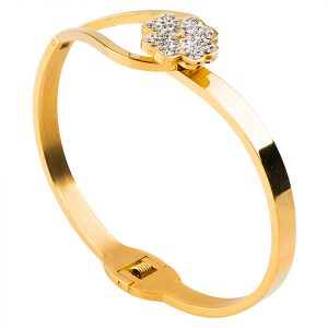 Bratara Inox Flower Power