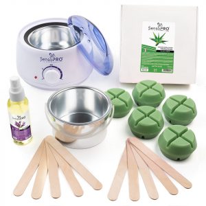 Kit Epilare Ceara Traditionala Refolosibila SensoPRO Milano Soft Aloe