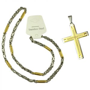 Lant Inox cu Pandantiv - Fallen King