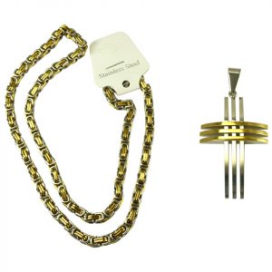 Lant Inox cu Pandantiv - Stylish Man