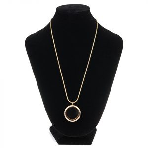 Lantisor Inox cu Medalion - Ring Diamonds