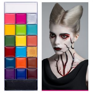 Paleta Machiaj Multicolora UCANBE, Athena Face&Body Painting Palette