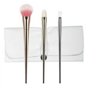 Set 3 pensule machiaj din par natural Perfect Gift Collection + Borseta Cadou