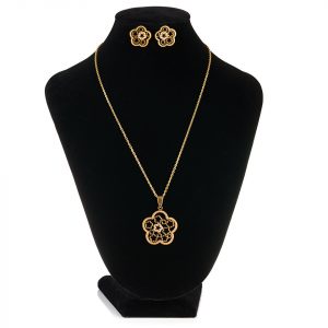 Set Bijuterii Inox Flower Shapes
