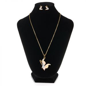 Set Bijuterii Inox Happy Butterflies