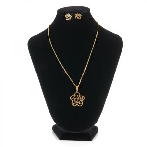 Set Bijuterii Inox Lovely Flowers