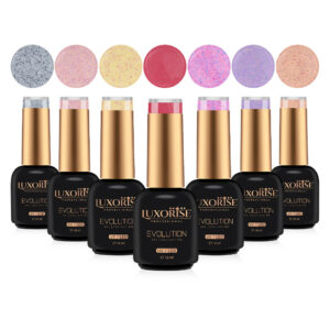 Set 7 Oje Semipermanente LUXORISE Evolution, Candy Girl