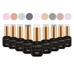 Set 9 Oje Semipermanente LUXORISE Evolution, Nude Stories